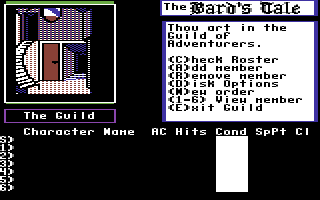 Bard's Tale screenshot 3 for Commodore 64
